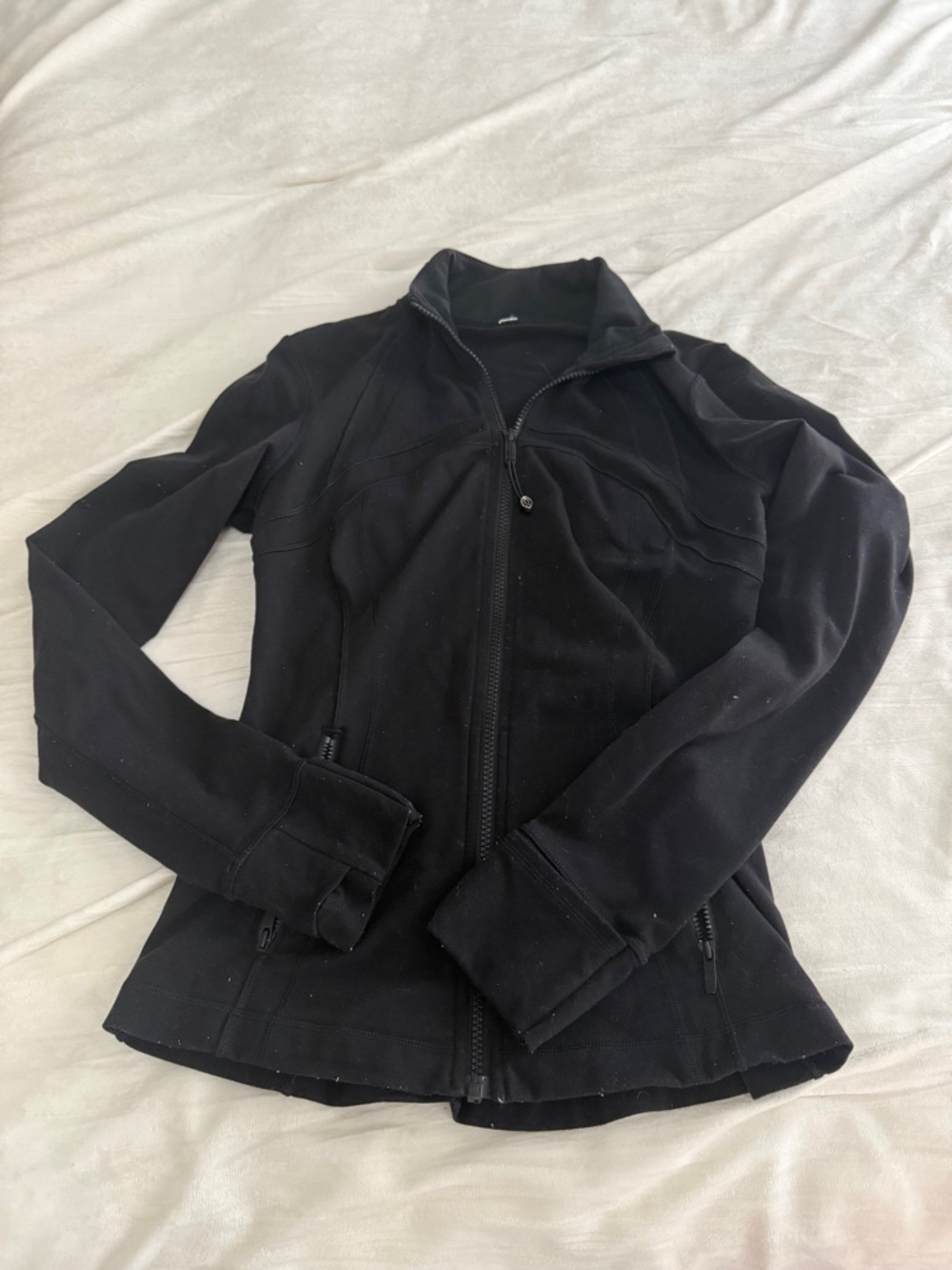 lululemon athletica Black Full-Zip Jacket